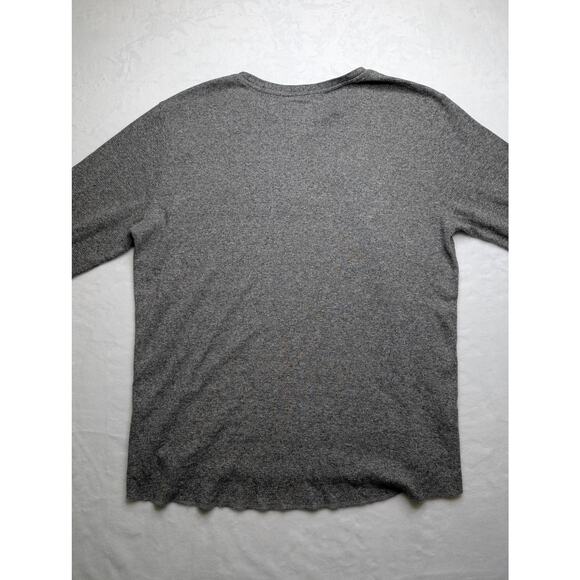 Ecko Unlimited Men's Waffle Long Sleeve Shirt - XL Gray - Picture 3 of 8